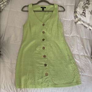 Forever 21 Lime green spring dress